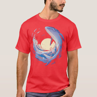 Whale wave 1 T-Shirt