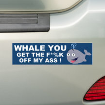 WHALE YOU GET OFF