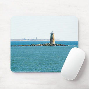 Whaleback Lighthouse Mouse Pad