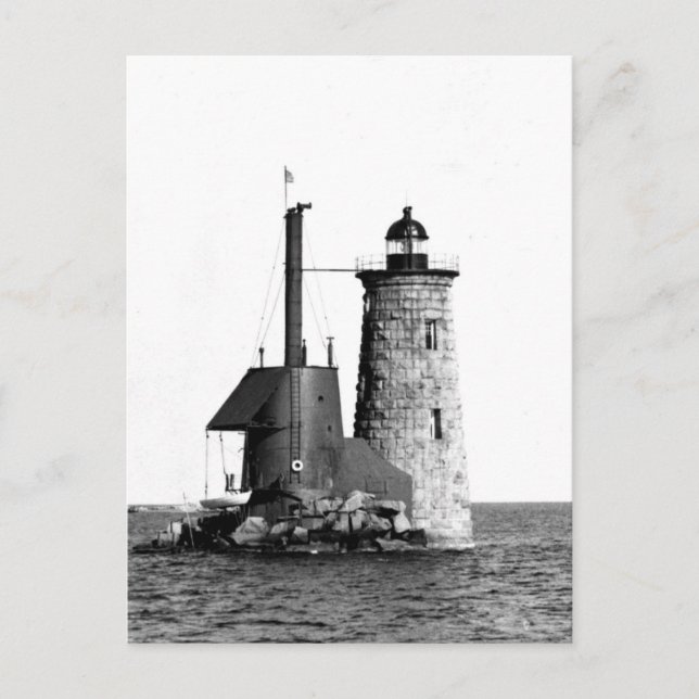 Whaleback Lighthouse Postcard (Front)