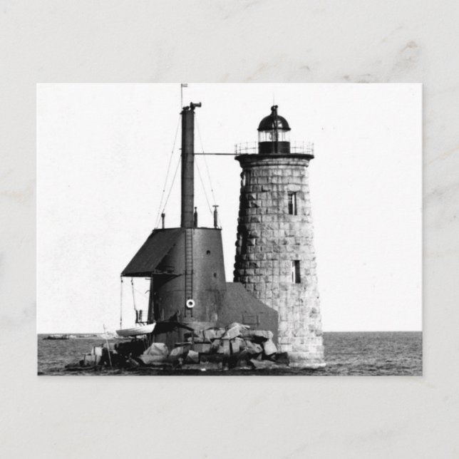 Whaleback Lighthouse Postcard (Front)