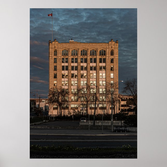 Whalen Building No 2 Colour Version Poster (Front)