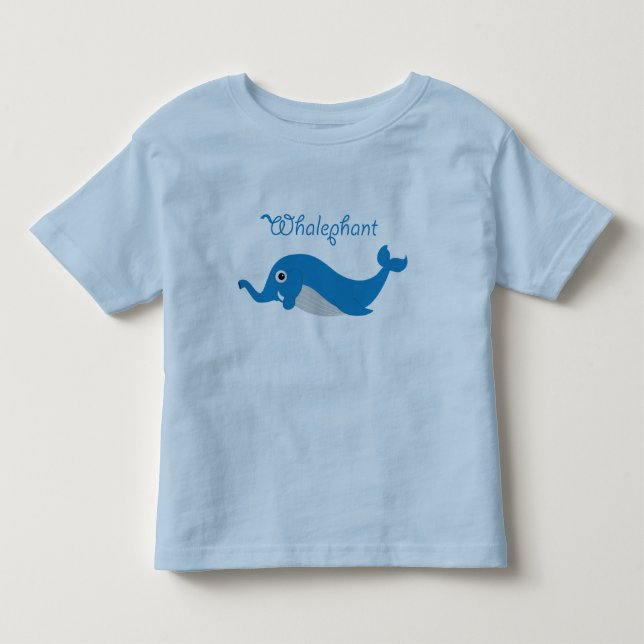 Whalephant Toddler T T-Shirt (Front)