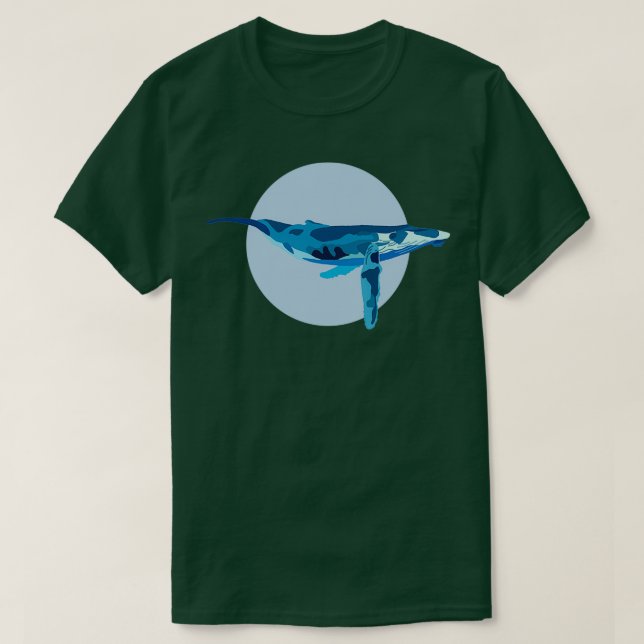 Whales 14 T-Shirt (Design Front)