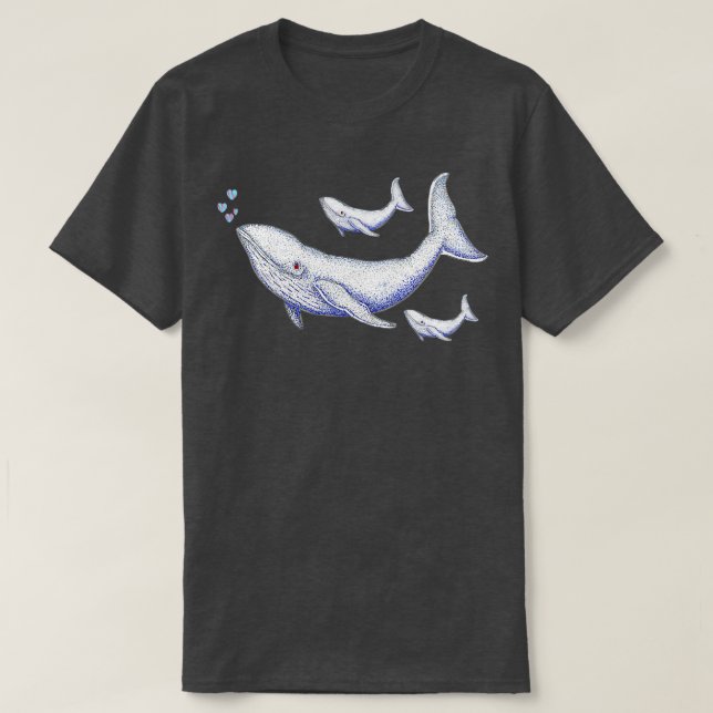 Whales 5 T-Shirt (Design Front)
