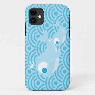 Whales and Waves iPhone 11 Case