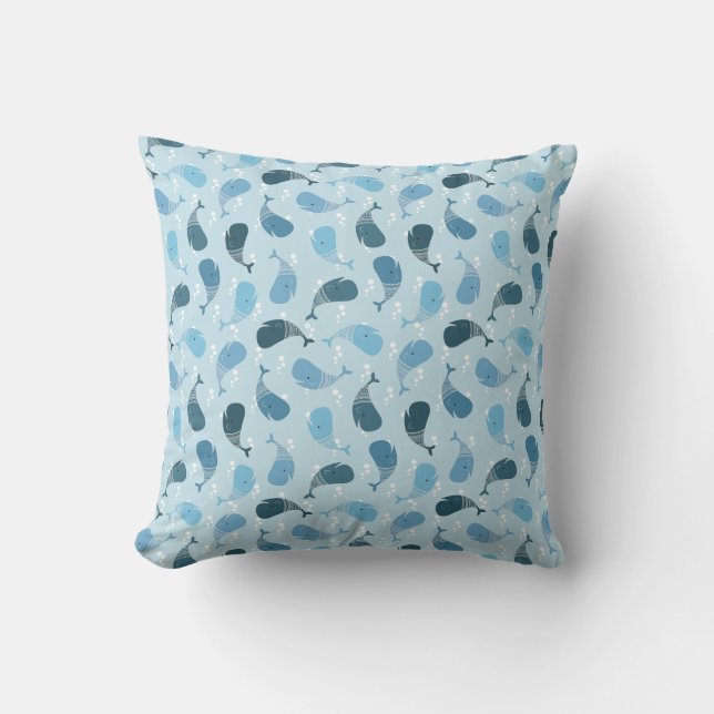 Whales Cushion (Front)