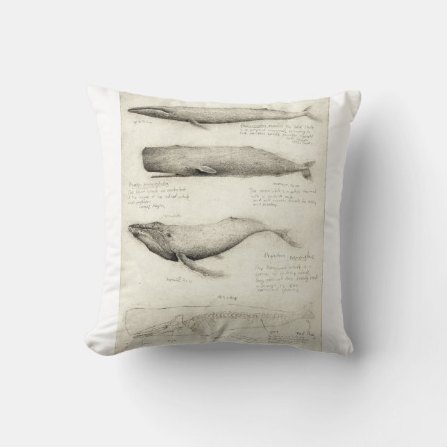 Whales Cushion (Front)