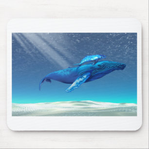 WHALES  MOUSEPAD