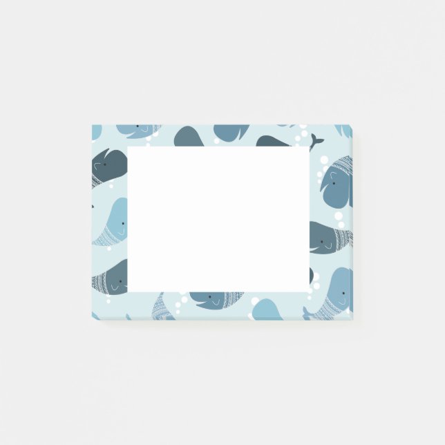 Whales Post-it Notes (Front)