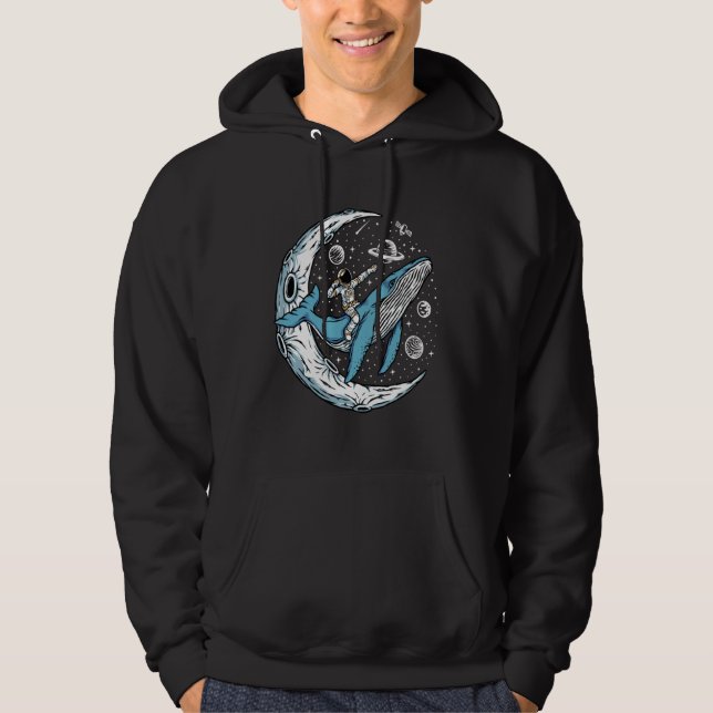 Whales Sharks Ocean Diving Sea Animals  1 Hoodie (Front)