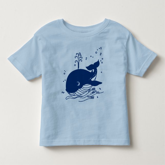 Whales Toddler T-Shirt (Front)