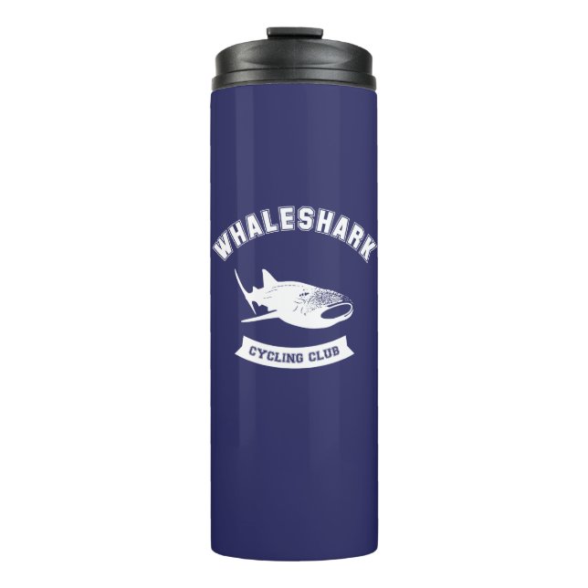 Whaleshark Cycling Club Thermal Tumbler (Front)