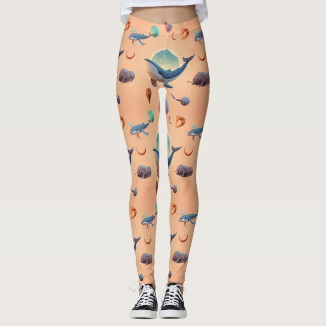 Whaleverse Leggings (Front)