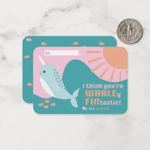 Whaley Finstastic - Classroom Valentine Card