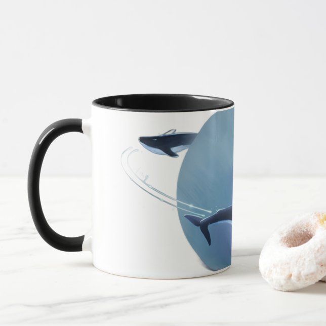 Whalien 52 mug (With Donut)