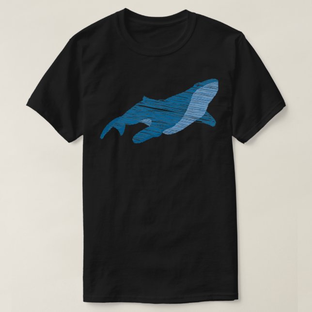Whaling art whale lovers T-Shirt (Design Front)