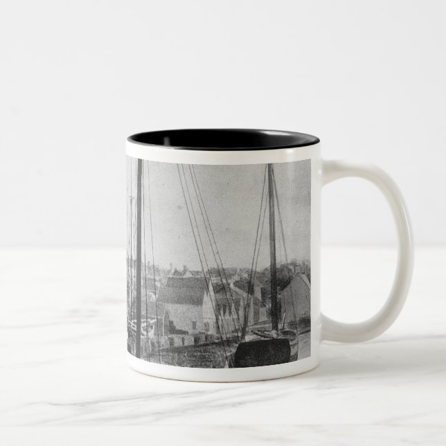 Whaling Port, New Bedford Two-Tone Coffee Mug (Right)