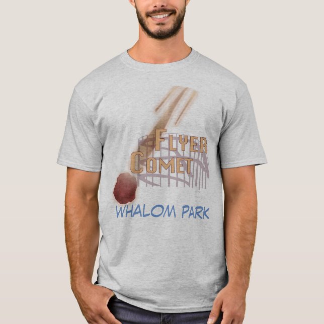 Whalom Flyer Comet T-shirt (Front)