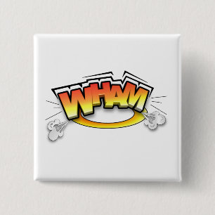 Wham 15 Cm Square Badge