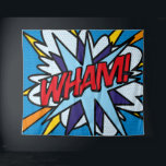 WHAM Cool  Comic Book Pop Art Typography Tapestry<br><div class="desc">A fun,  cool and trendy retro comic book pop art design that puts the wham,  zap,  pow into any superhero's day. Designed by Thisisnotme©</div>