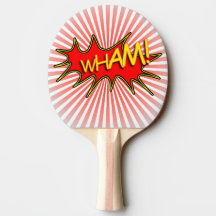 Wham explosion. Case-Mate iPhone hoesje Ping Pong Paddle