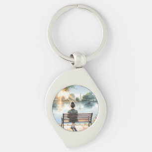 Wham-O Ultimate UPA Approved 175g Frisbee Flying D Key Ring