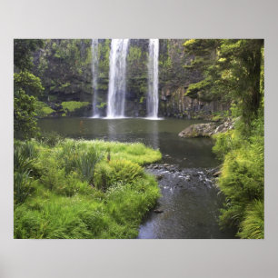 Whangarei Falls, Whangarei, Northland, New 2 Poster