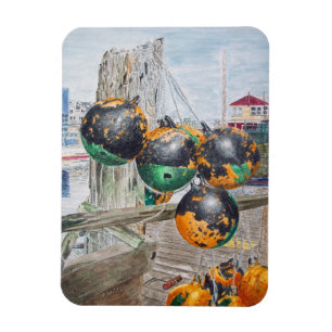Wharf Bumpers Artwork Flexible Magnet