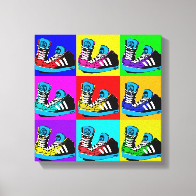 wharhol canvas print (Front)