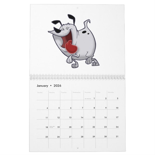"What a Character" 2009 Wall Calendar (Jan 2026)