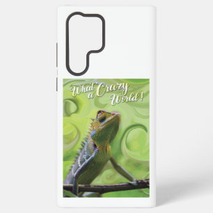 What a Crazy World - A special Lizard Samsung Galaxy Case