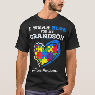 What a great present for a matching autism awarene T-Shirt