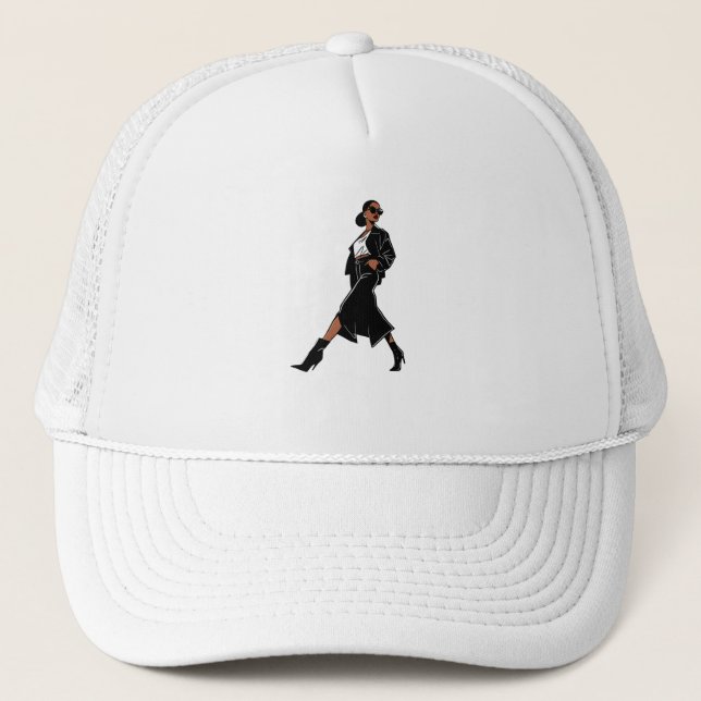 What A Lady Trucker Hat (Front)