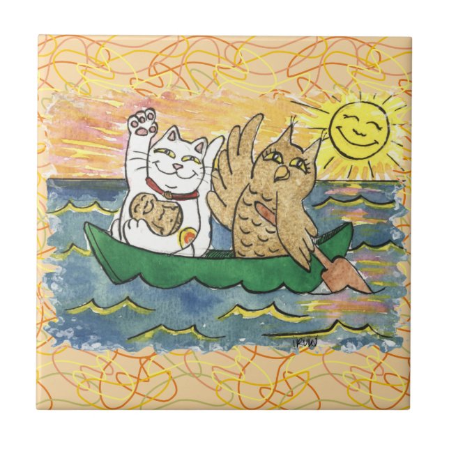 What a Lucky Voyage it Was! Tile (Front)