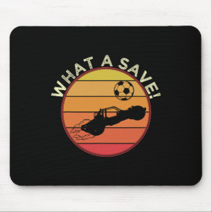 What A Rescue Vintage Retro Rocket Soccer Car Leag Mouse Pad