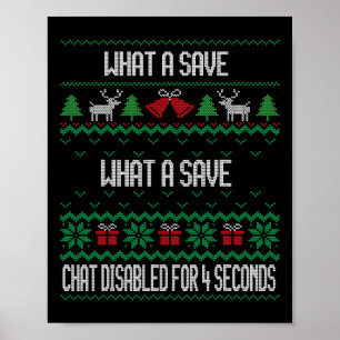 What A Save Chat Disabled Vintage Retro Rocket Soc Poster