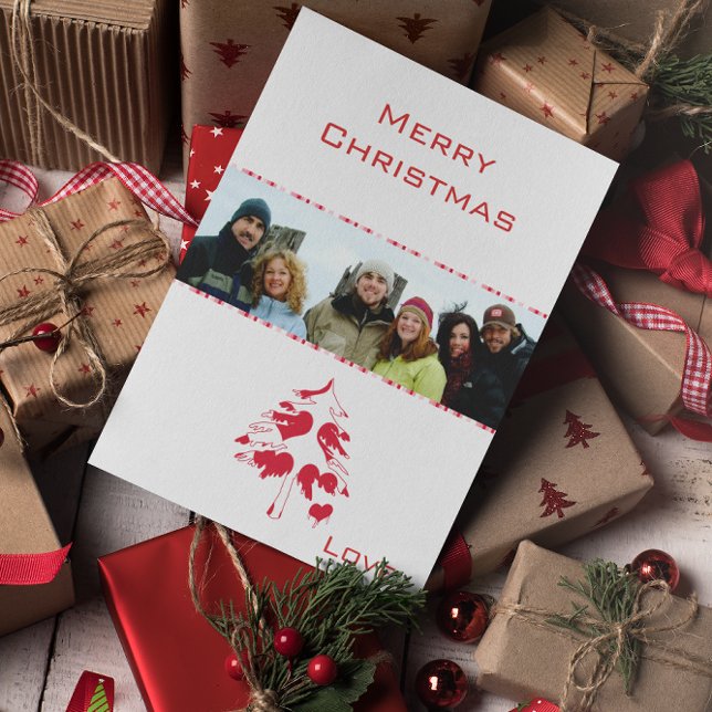 What A Savior Merry Christmas &  Your Family Photo Holiday Card (Creator Uploaded)