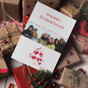 What A Saviour Merry Christmas &  Your Family Holiday Card