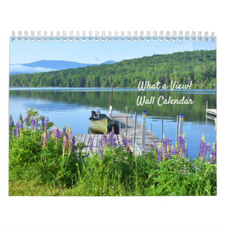 What a View! Wall Calendar