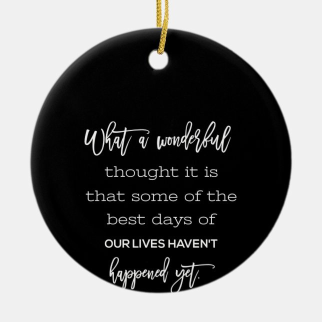 what a wonderful ceramic ornament (Front)