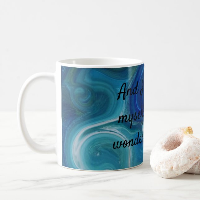 What a wonderful World Coffee Mug (With Donut)