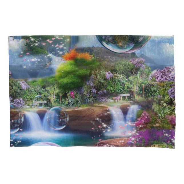 What a Wonderful World I live in Pillowcase (Front)