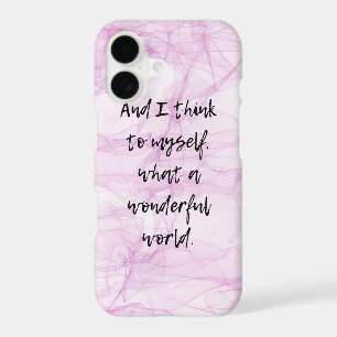 What a Wonderful World Pink
