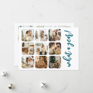 What a Year 12 Photo and Text Personalised Holiday Card