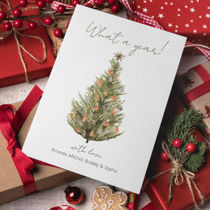 What A Year! Christmas Holiday Card
