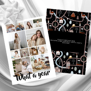 What a Year What Fun Photo Christmas Personalised Holiday Card