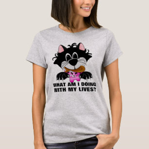 What am I doing with my lives? - Women's T-Shirt