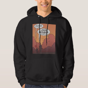 What Are Clouds Made Of Linux Server Mostly Funny Hoodie