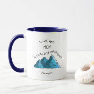 What are Men to Rocks and Mountains? Ringer Mug